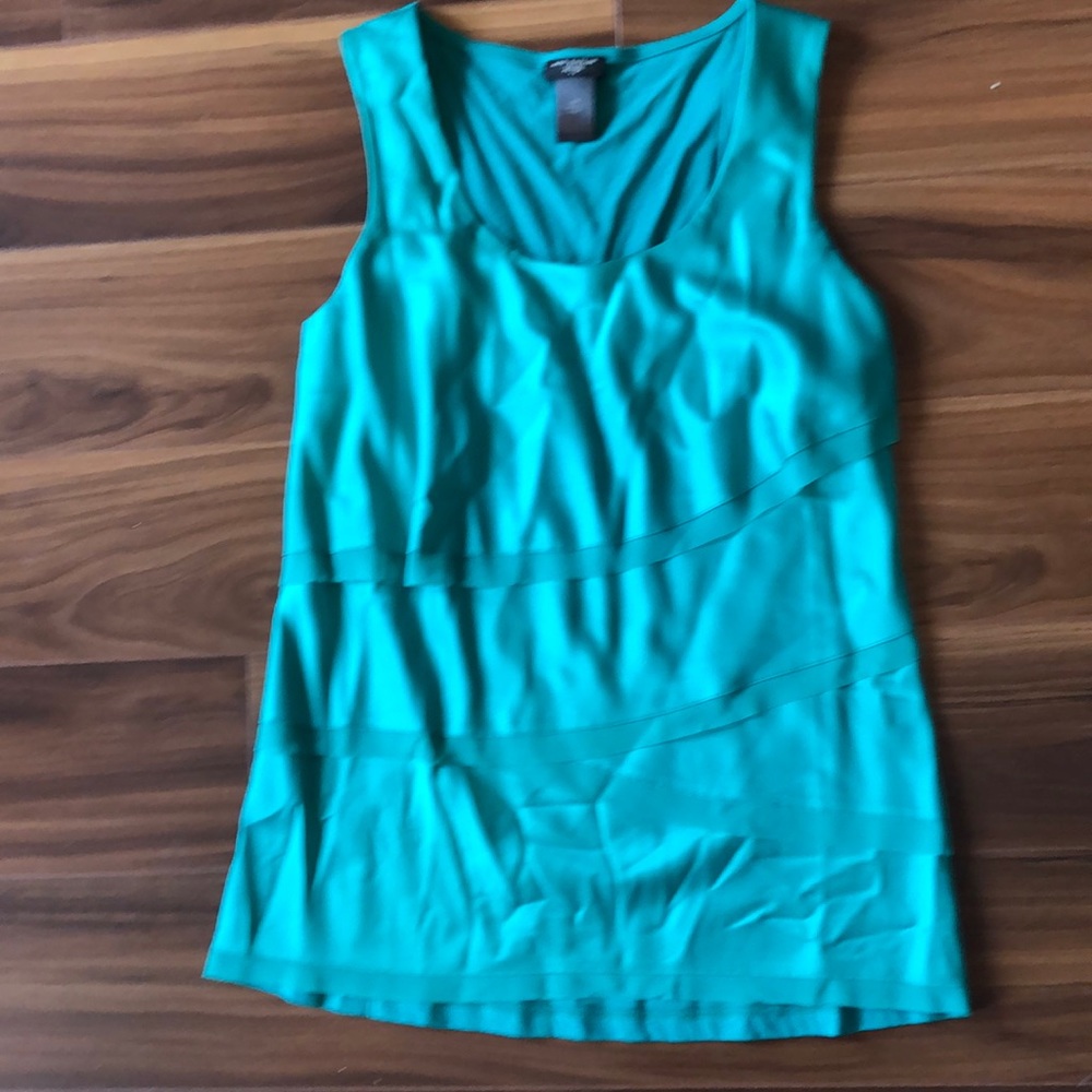 Green blouse
